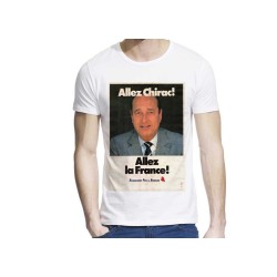 T-Shirt imprimé Jacques-Chirac 475 Fabriqué en France
