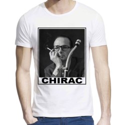 T-Shirt imprimé Jacques Chirac