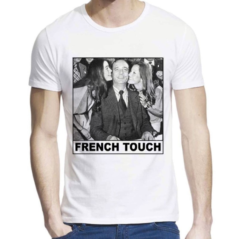 T-Shirt imprimé Jacques Chirac