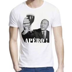 T-Shirt imprimé Jacques Chirac