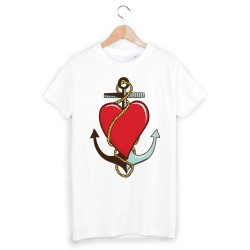 T-Shirt imprimé coeur de pirate 