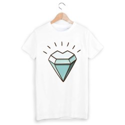 T-Shirt imprimé  diamant