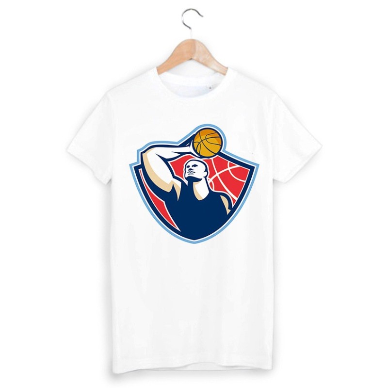 T-Shirt imprimé basketball