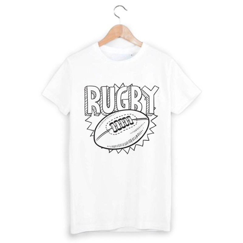 T-Shirt imprimé rugby