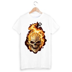 T-Shirt imprimé tête de mort