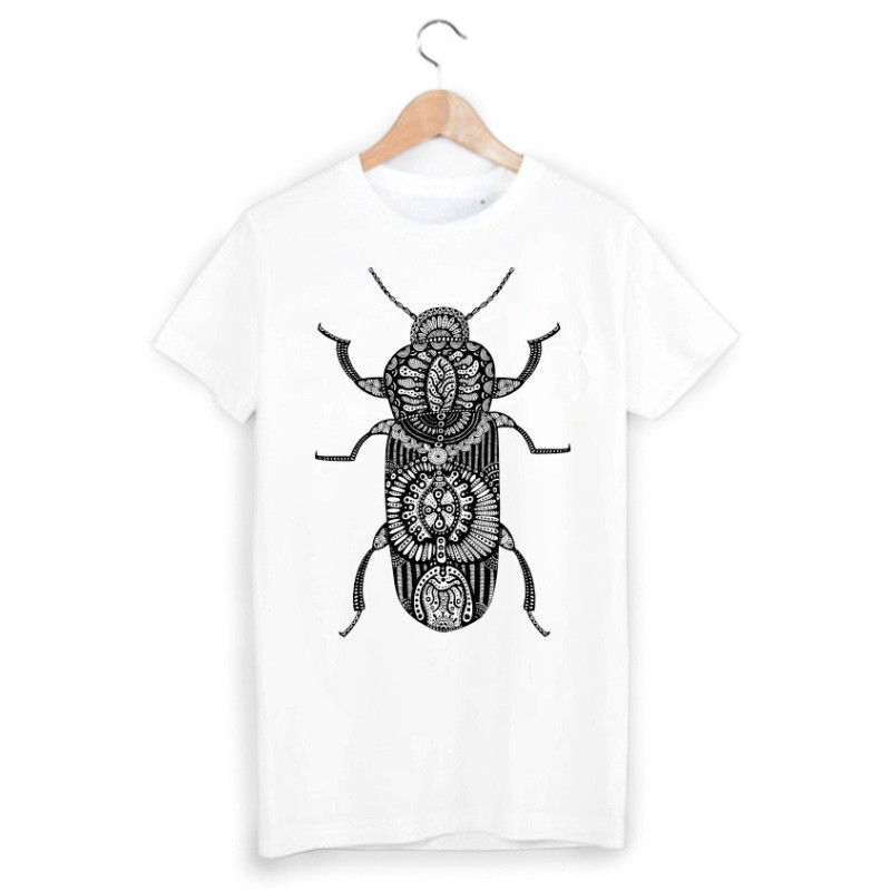 T-Shirt imprimé illustré insecte