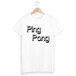 T-Shirt imprimé Ping pong