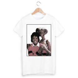 T-Shirt imprimé Michael jackson E.T life is fun