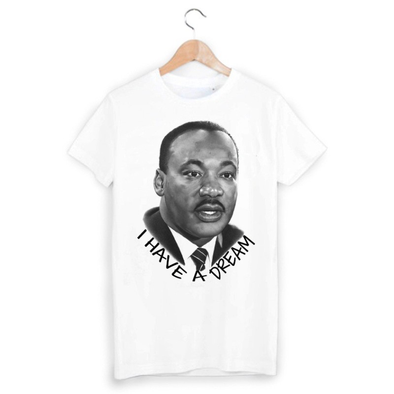 T-Shirt imprimé Martin Luther King