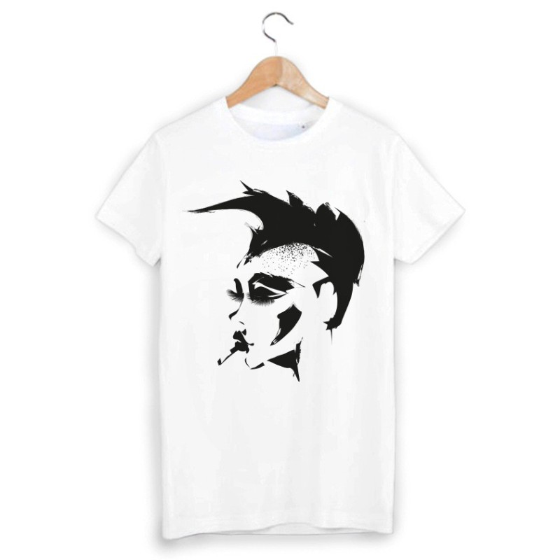 T-Shirt imprimé punk