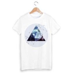 T-Shirt illustré art triangle