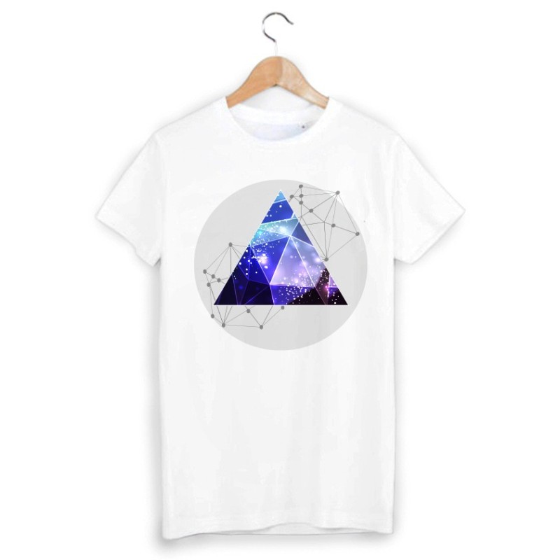 T-Shirt illustré art triangle