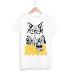 T-Shirt iillustré renard 
