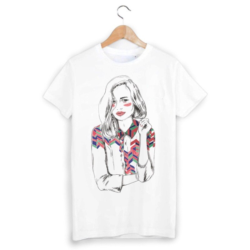 T-Shirt illustré mode