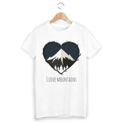 T-Shirtillustré montagne