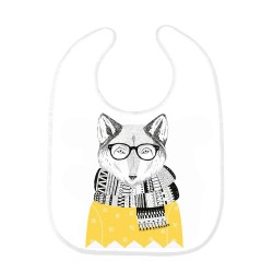 Bavoir bébé renard