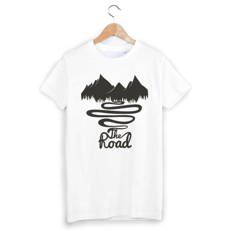 T-Shirt illustré the road ref