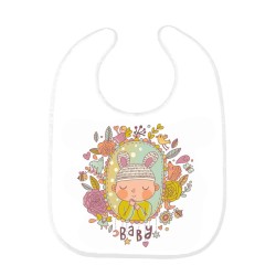 Bavoir bébé illustré baby 