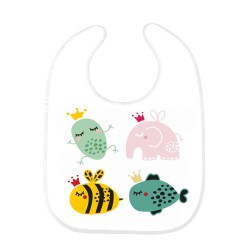 Bavoir bébé animaux 
