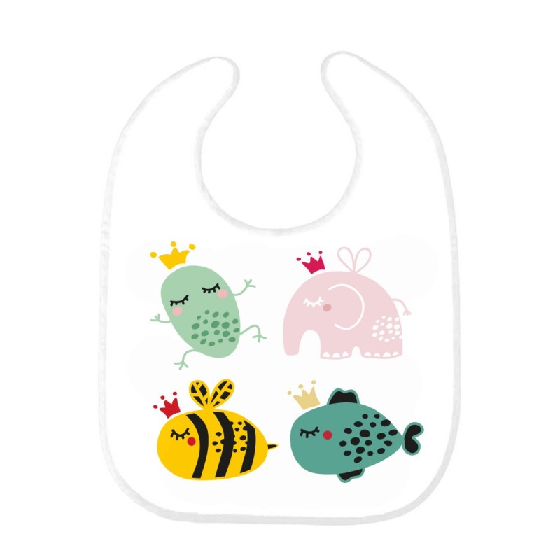 Bavoir bébé animaux 