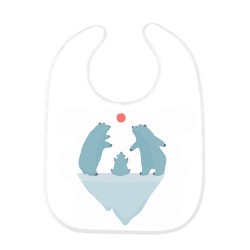 Bavoir bébé ours