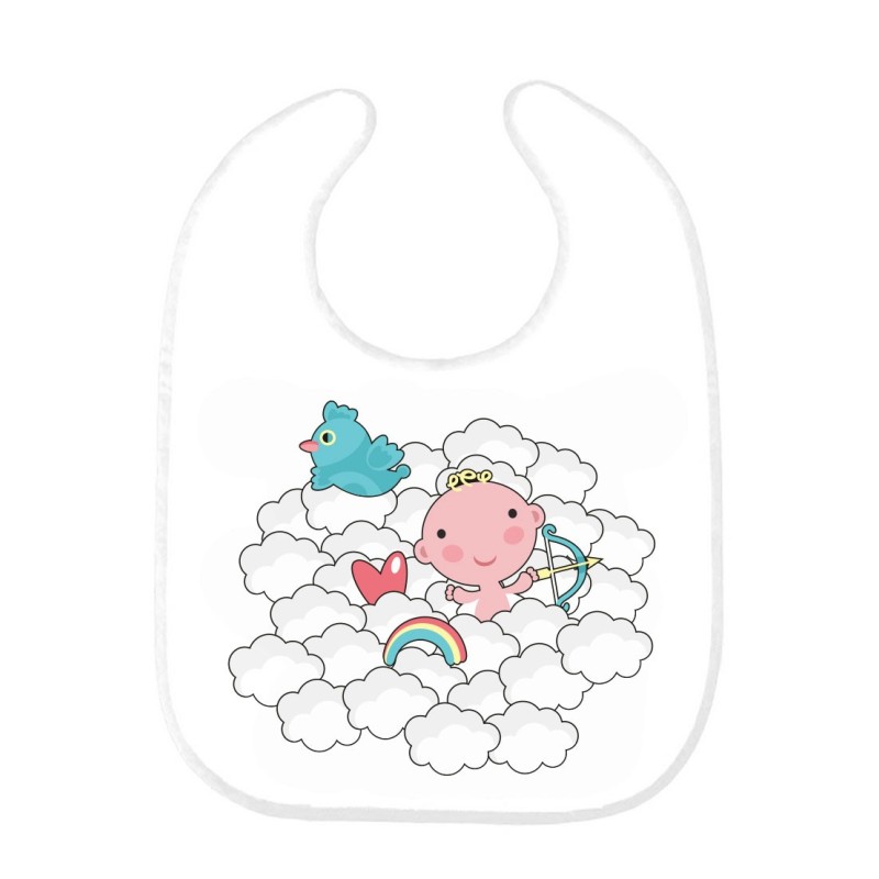 Bavoir bébé nuage