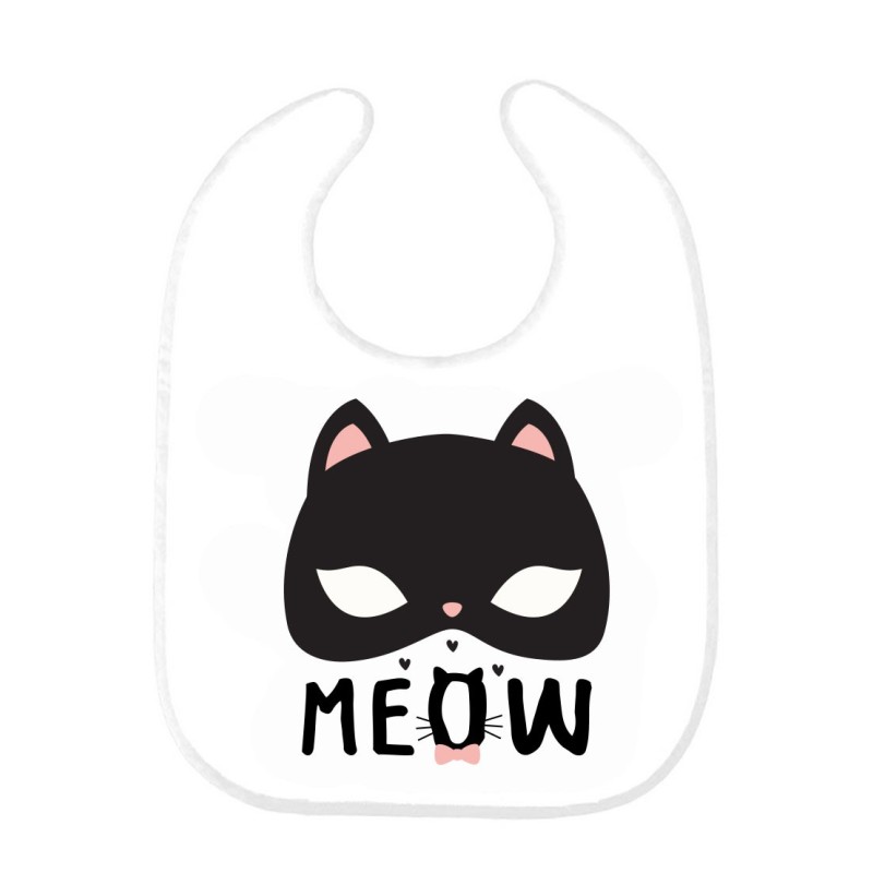 Bavoir bébé chat