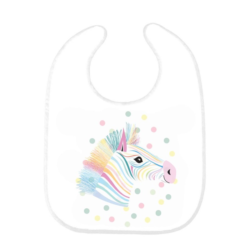 Bavoir bébé poney 