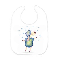 Bavoir bébé mouton
