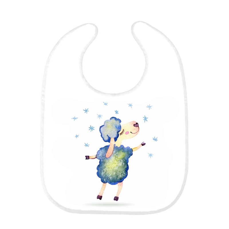 Bavoir bébé mouton