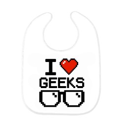 Bavoir bébé geek 