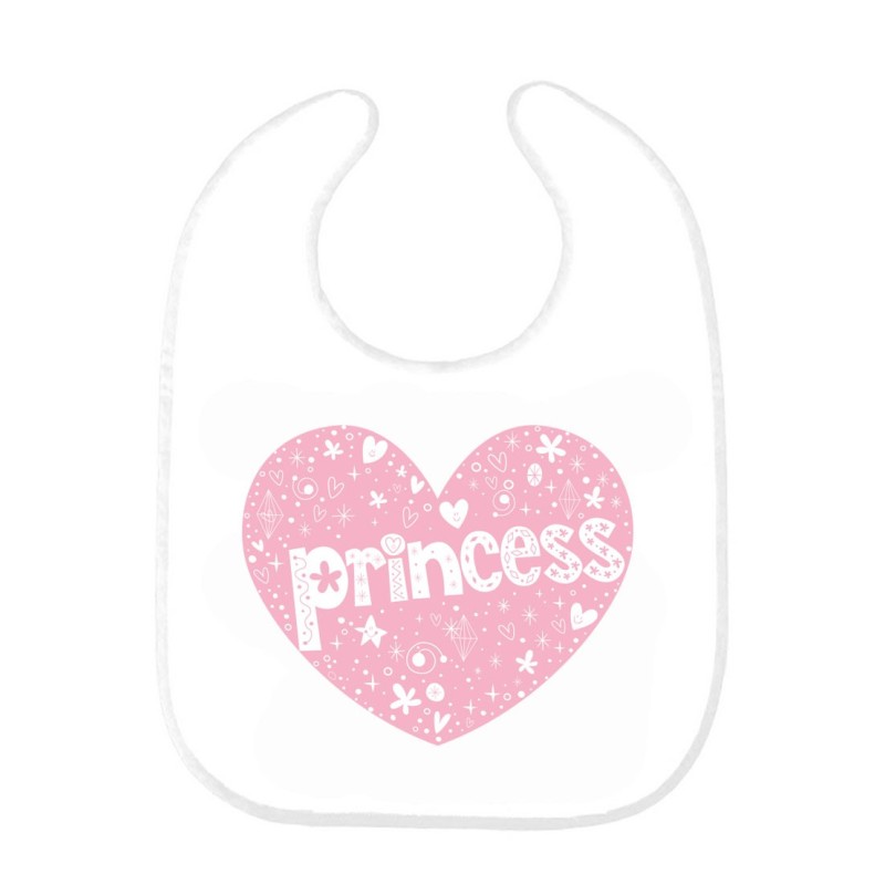 Bavoir bébé princesse 