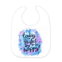 Bavoir bébé citation happy 