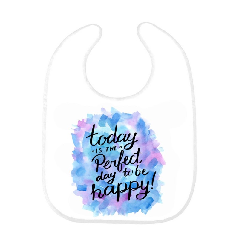 Bavoir bébé citation happy 