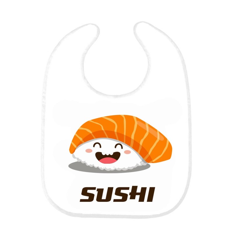 Bavoir bébé sushi