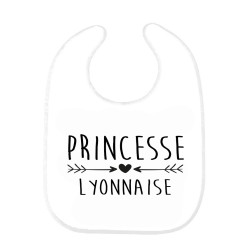 Bavoir bébé princesse lyonnaise