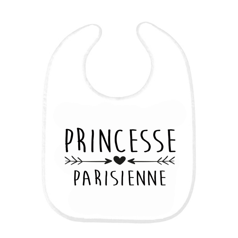Bavoir bébé princesse parisienne 