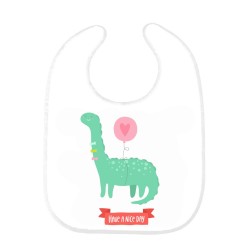 Bavoir bébé dinosaure