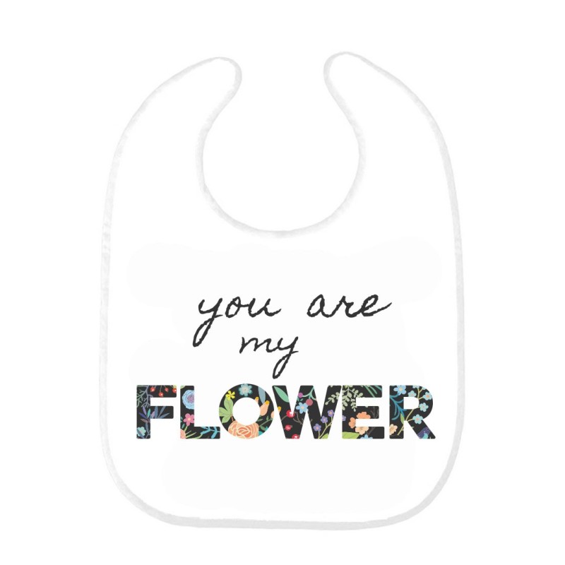 Bavoir bébé ma fleur 