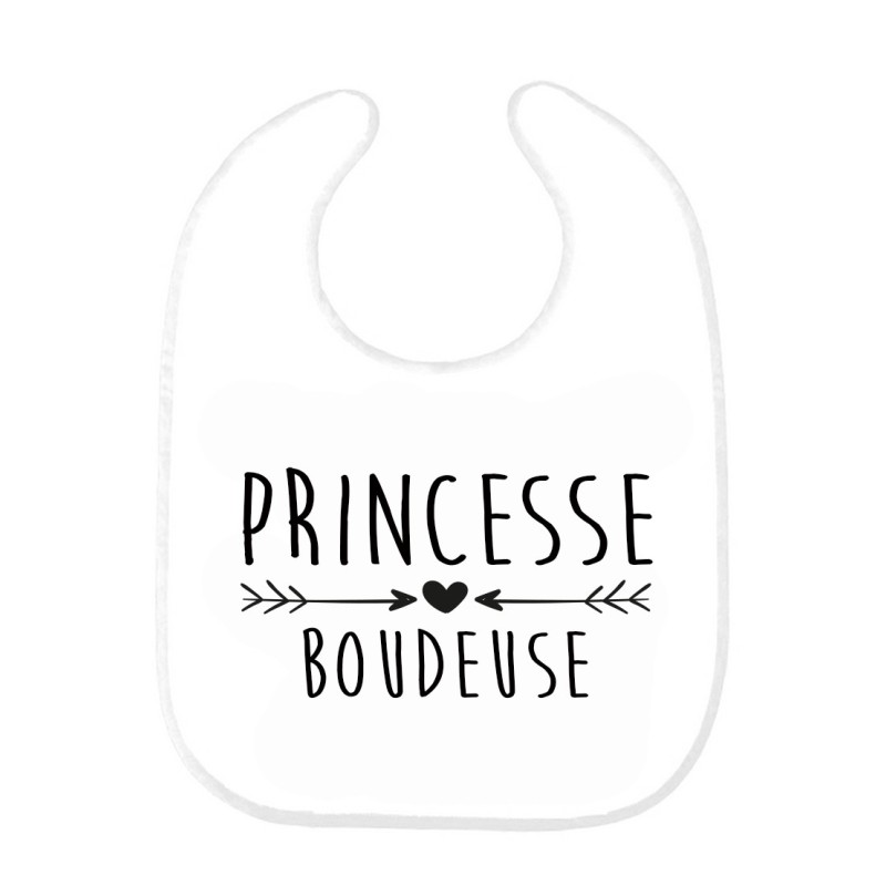 Bavoir bébé princesse boudeuse