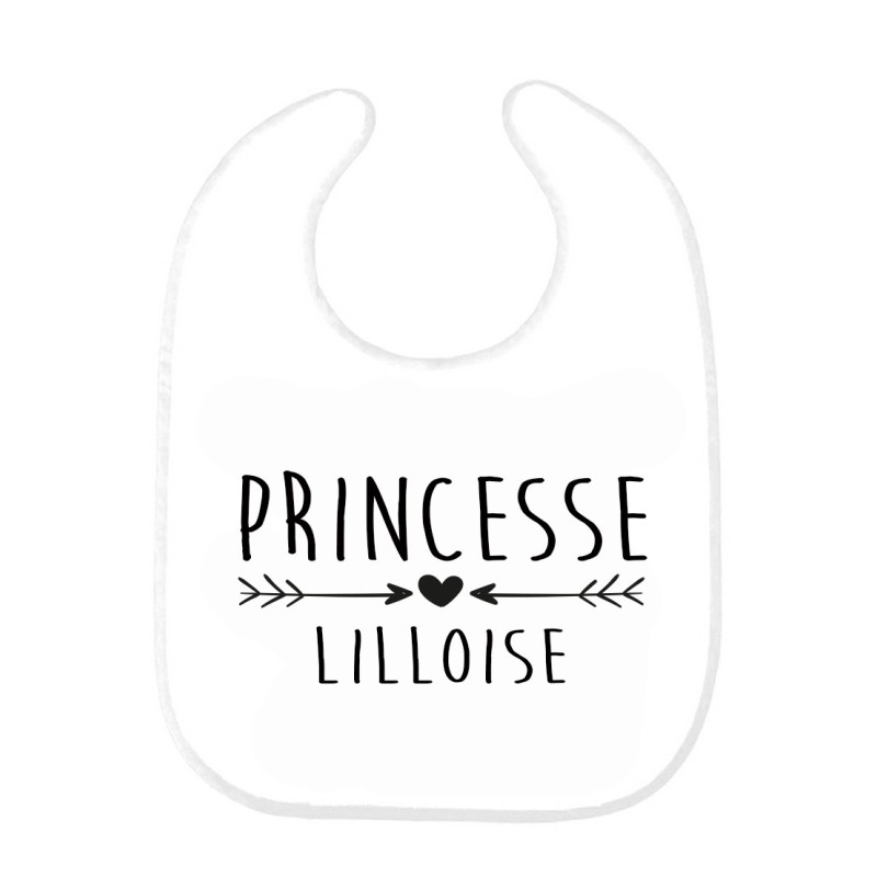 Bavoir bébé princesse lilloise 