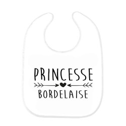 Bavoir bébé princesse bordelaise