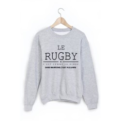 Sweat-Shirt citation rugby 