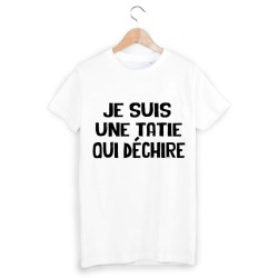 T-Shirt je suis une tatie qui déchire