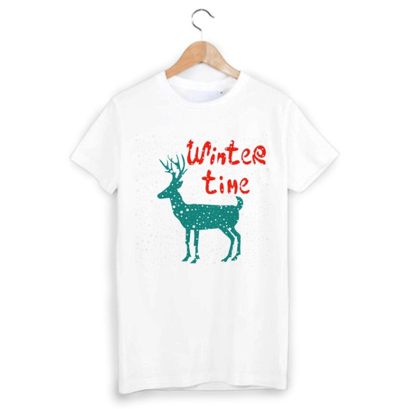 T-Shirt cerf noel