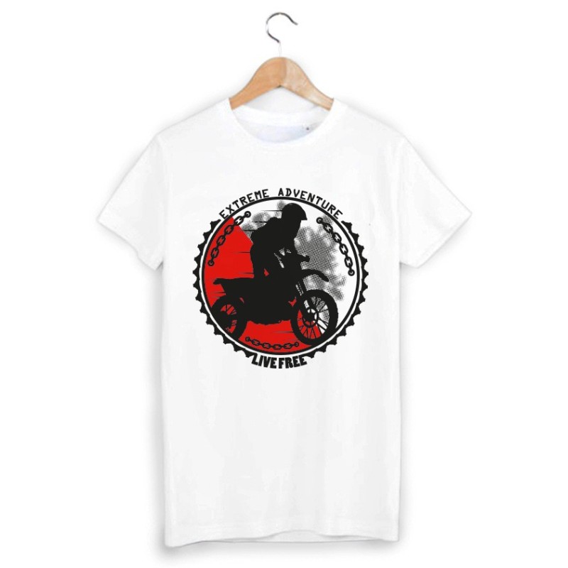T-Shirt moto cross 