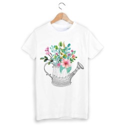 T-Shirt illustré fleur