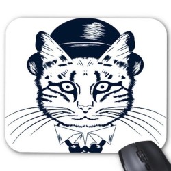 Tapis de souris chat