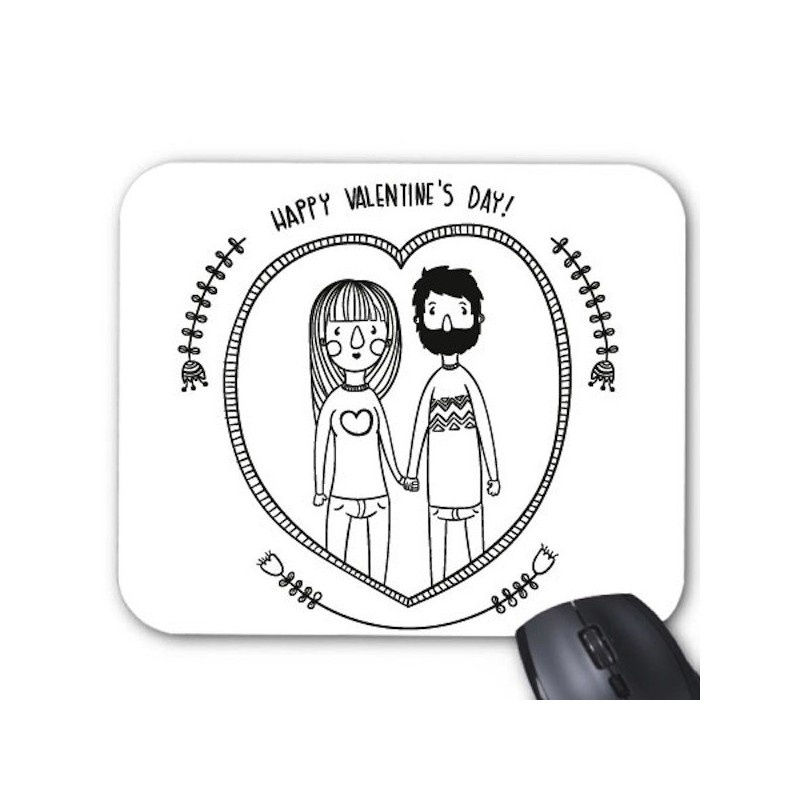 Tapis de souris saint valentin 