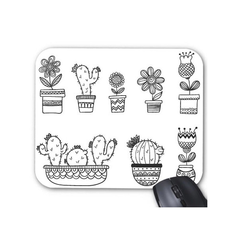Tapis de souris cactus